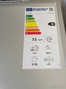 Myčka Gorenje 45cm v top stavu - 6
