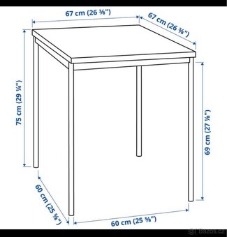 2 Ks jidelni Zidle - IKEA LILLÅNÄS , + Stůl jako dárek - 6