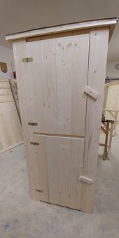 Nová velká dřevěná udírna – tl. 20 mm, – Doprava po ČR zdarm - 6