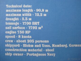 Puzzle, Plachetnice Sagres,  1000 dílků, 68x48 cm - 6