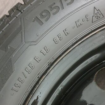 Sada zimních kol Škoda, VW 195/55 R15 č. AK21 - 6