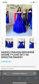 Plesové/maturitní šaty - 6