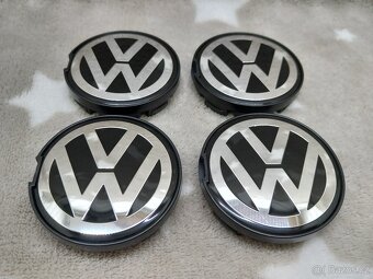 Středové kryty Vw, 55x52mm, klasické logo - 6