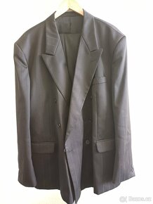 Tmavý pánský oblek - 6