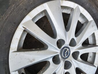 17"zimní alu sada 5x114 origo Mazda CX5 CX7 225/65 - 6