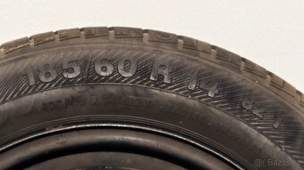 4x Letní pneu R14 185/60 (82T) na disku 6Jx14 ET43 -Škoda/VW - 6