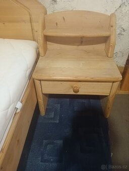 Selská kompletní postel 200cm,dovoz Alpy - 6