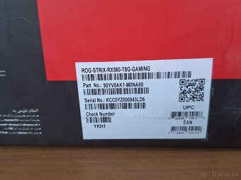Grafická karta Asus Strix RX 580 TOP Edition 8GB - 6