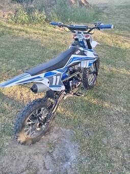 Pitbike 125ccm 4T 17/14 Modrá - 6