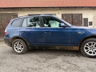 BMW X3 e83 3.0i M54 díly mystic blau - 6