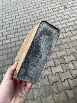 Prodám starou plechovku od oleje VEHOL - 6