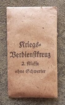 Záslužný kříž 2. třídy bez mečů 1 - 6