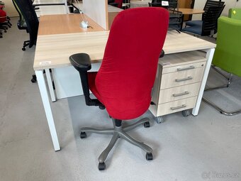 Kancelářský set ( stůl, úložný box, židle) - 6