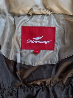 Hnědá péřová bunda Snowimage - 6