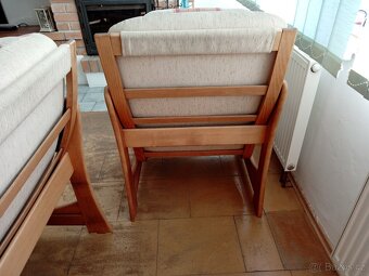 Robustní pohovka a 2 křesla - 6