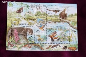 Krásné poštovní známky - aršíky 10 druhů - 6