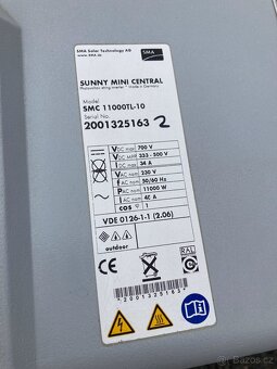 Solární střídač SMA Sunny Mini Central 11000TL - 6