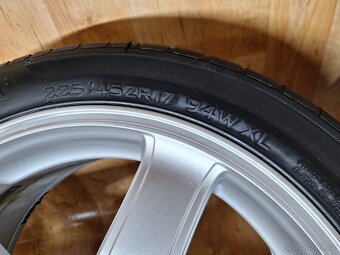 Alu kola R17 5x112 TEC + letní pneu 225/45/17 - 6
