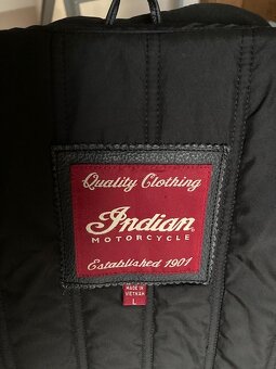 Kožená motorkářská bunda Indian Motorcycle, vel.L - 6