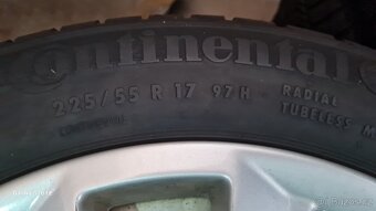 BMW ORIG ALU 225/55/17 97H - ZIMA - 5x120 - Č.87 - 6