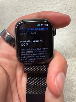 Apple Watch 8, ocelové, cellular, 41mm - 6