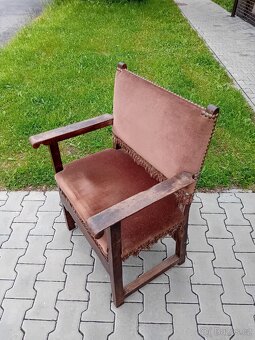 Prodám rustikální židli - 6