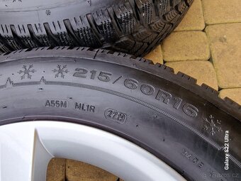 Alu kola zimní sada 5x112 16" Škoda Superb 3 - 6