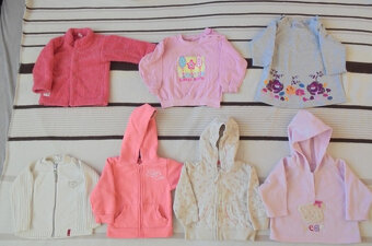 MEGA BALÍK 61 KS DÍVČÍHO OBLEČENÍ VEL.80 ZA SUPER CENU 350,- - 6