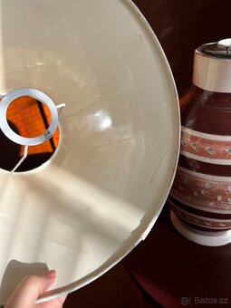 Stará keramická lampa - 6