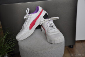 bílé kožené tenisky Puma vel. 38 - 6