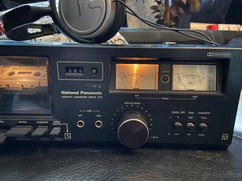 Prodám Panasonic  national stereo cassette deck612. - 6