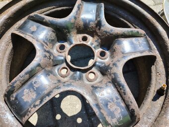 Disky Opel 5x100 r16 6,5J 2kusy ET37, 2kusy ET39. - 6