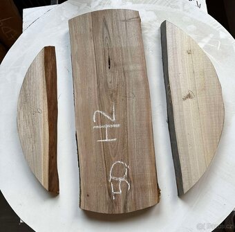 Sety atypických fošen na výrobu epoxidových hodin a stolů - 6