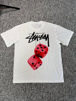 tricko stussy dice tee ruzove - 6