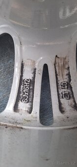 Alu disky Opel originál 16" – 4x100 – výborný stav - 6
