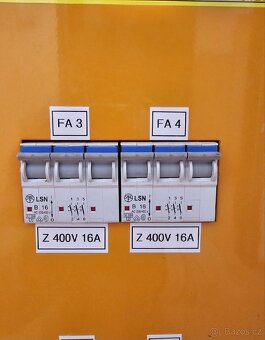 Stavební rozváděč 4x400V, 3x240V včetně kabelu - 6