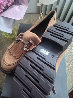 Nové kožené mokasíny - 6