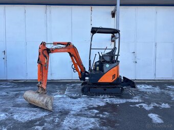 Pásové rypadlo značky Hitachi ZX17U-2, hmotnost 1.86 t - 6