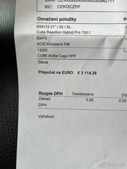Prodám pánské elektrokolo Cube r.v. 2024 v záruce - 6