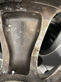 Disky Subaru Outback 5x100 R17 letne pneu - 6