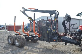 BMF 10T2 + BMF720 VYVÁŽECÍ VLEK S HYDRAULICKOU RUKOU - 6