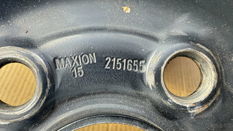 Nové plechové disky 6Jx15 ET45 BRIDGESTONE 185/65 R15 Yaris - 6