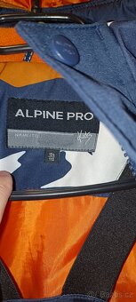 Zimní bunda + oteplováky velikost 104-110 Alpine pro - 6