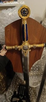 Meč Anduril  zednářský mec, - 6