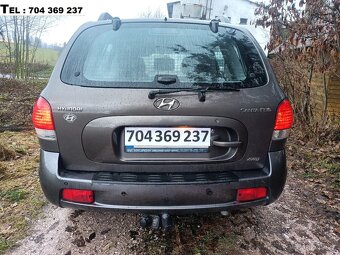 // Hyundai Santa Fe 2.0 CRDI, 82.5kw, 2005 //DÍLY - 6
