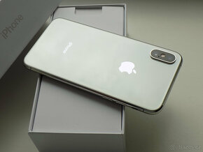 APPLE iPhone XS 256GB Silver - ZÁRUKA 12 MĚSÍCŮ - KOMPLETNÍ - 6