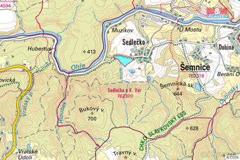 Prodej pole, 66049 m², Sedlečko - Šemnice - 6