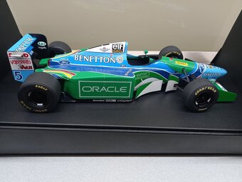 F1 BENETTON FORD B194 GP ANGLIE 1994 SCHUMACHER 1:18 - 6