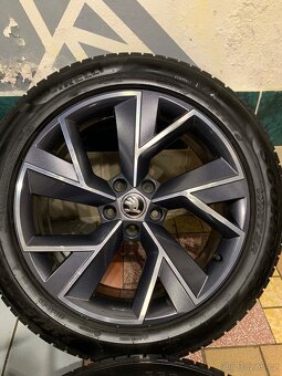 Alu kola Škoda R19 5X112 ZÁNOVNÍ ZIMNÍ PNEU 235/50 R19 - 6