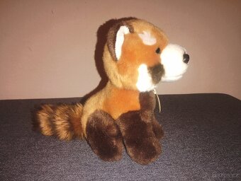 Plyšový tygr, kočka a panda červená - 6